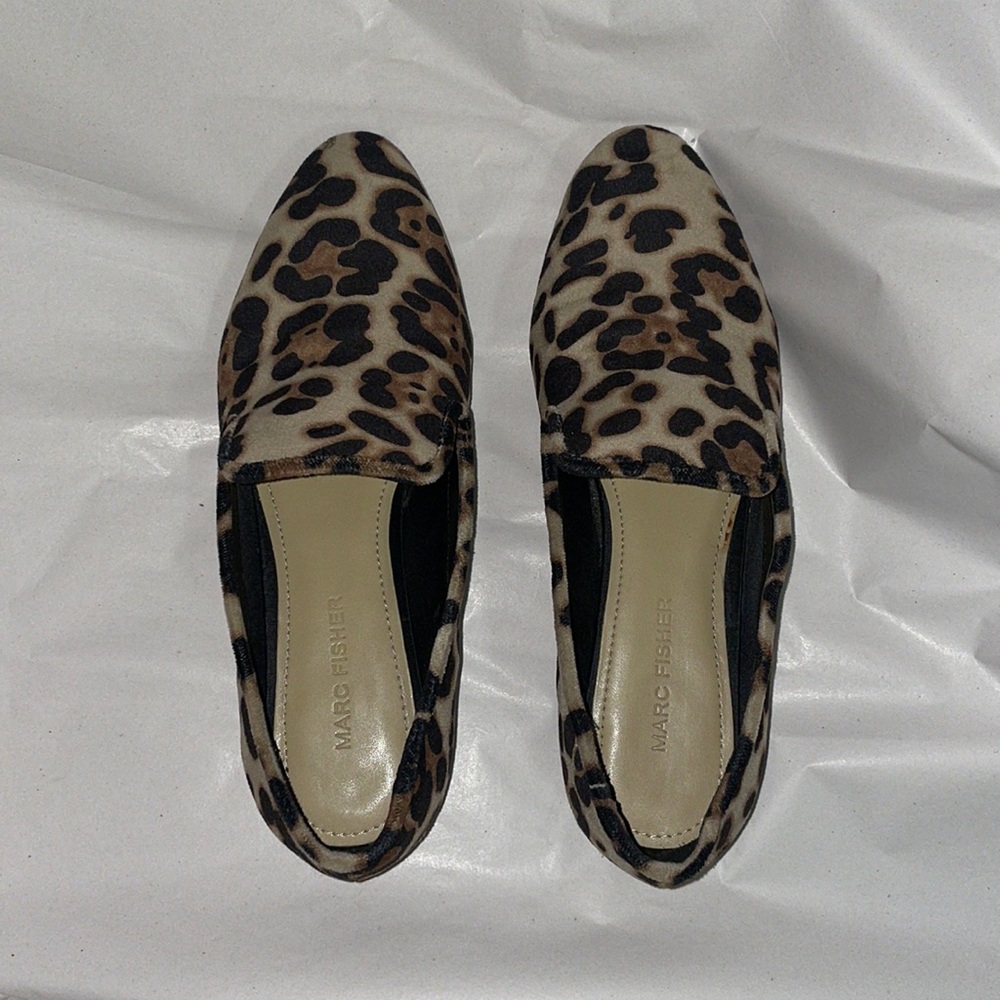 Mark Fisher cheetah print dressy shoes